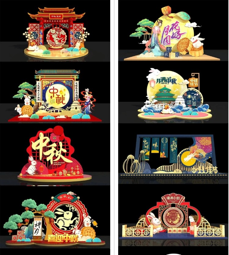 中秋國慶雙節(jié)來臨，大型廣告KT板固定安裝不用桁架、展架怎么做？